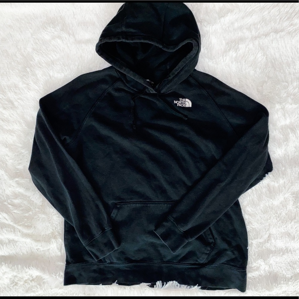 The North Face logo hooded sweatshirt